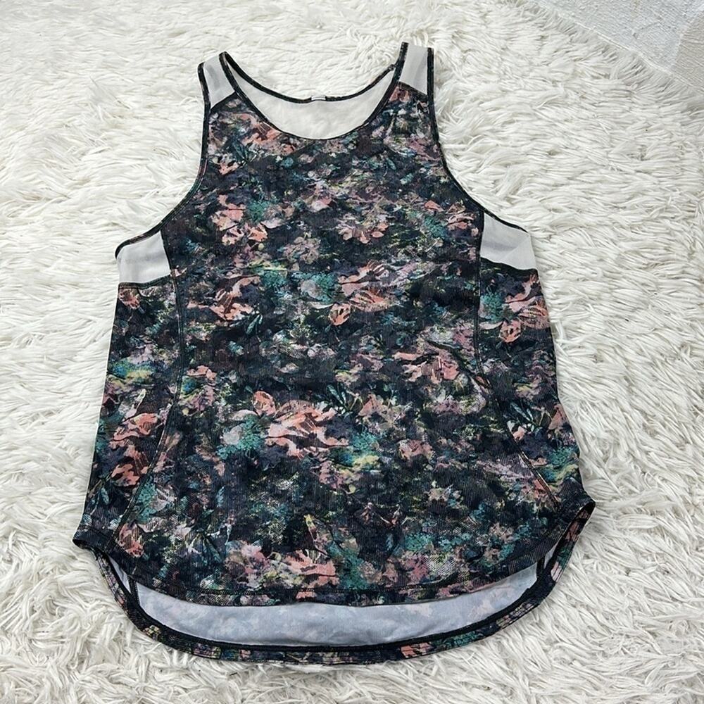Lululemon Sculpt Tank Floral